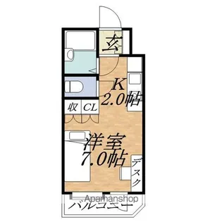 アン・セリジェ弐番館【11階】の間取り