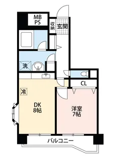 PALCITY426【2階】の間取り