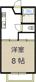 クラッシーナ柴田A【1階】の間取り