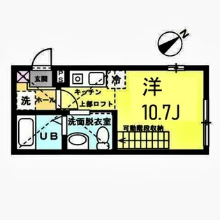 BRICK HOUSE 横浜【1階】の間取り