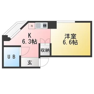 金城ビル【4階】の間取り