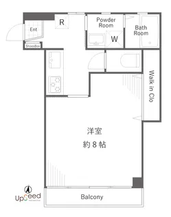 ハイム渡辺【2階】の間取り