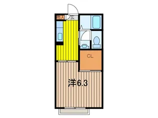 PAGE I VILLA【2階】の間取り