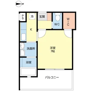 ビオレータ【3階】の間取り