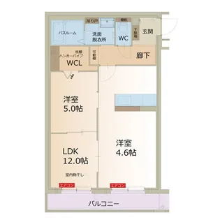 グーテンターク【3階】の間取り