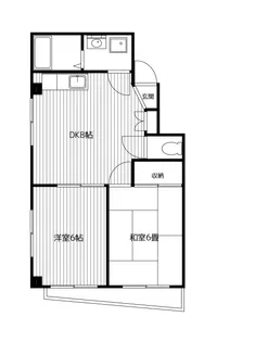 ツカサ5【4階】の間取り