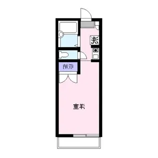 カメリア【2階】の間取り