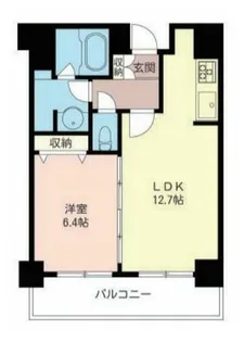 LaSante錦糸町【9階】の間取り