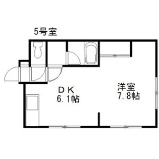 パレス・アトランティス【2階】の間取り