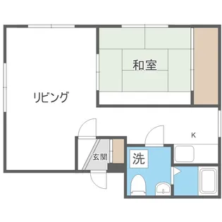 リファイン【3階】の間取り