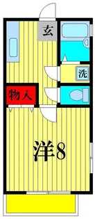 サンライズ【2階】の間取り