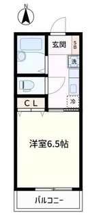 パルミエ.21【2階】の間取り