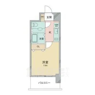 フロンティアタワー名駅南【11階】の間取り