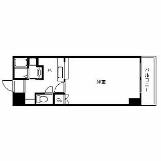 エステート久茂地【9階】の間取り