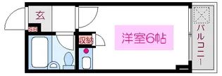 サニースポット【2階】の間取り