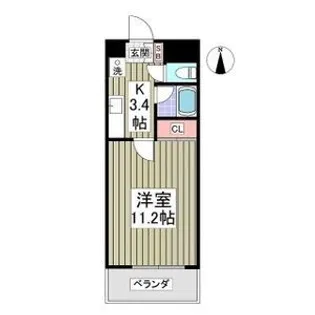 フローラ大塚弐番館【4階】の間取り