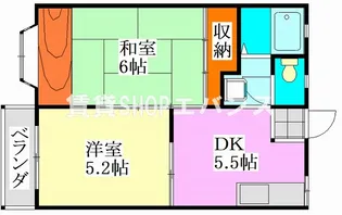 メゾンアトレーユ【2階】の間取り