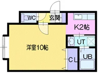 リブラカーサ【2階】の間取り