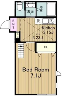 GEMINIKARAKIDA【2階】の間取り