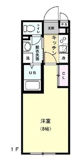 アプリコーゼ相模が丘【1階】の間取り