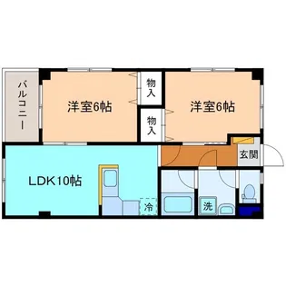 LAPORTE【2階】の間取り