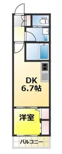 デュオコート【1階】の間取り