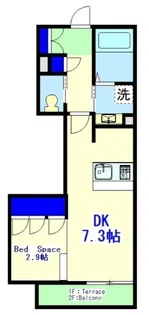 リラフォート紫苑【3階】の間取り