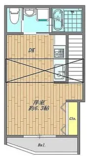 グリーンフォレスト【2階】の間取り
