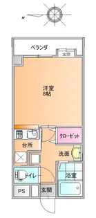 パロスビル【5階】の間取り