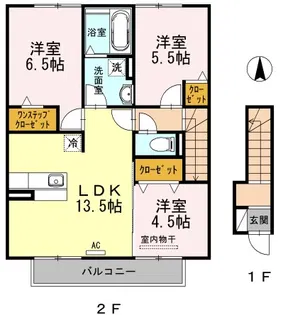 ヴィーナス【2階】の間取り