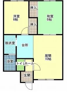 共立マリンハウス【2階】の間取り