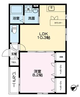 旭化成 HEBEL MAISON【2階】の間取り