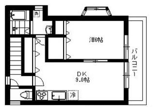 第一キョウワ【2階】の間取り