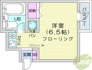 オノレジデンス【4階】の間取り