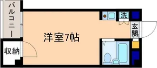 セゾン武蔵【4階】の間取り