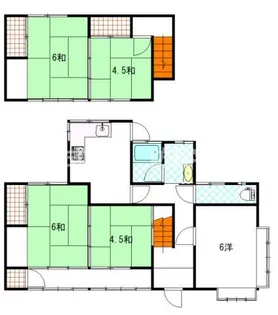 山口県山口市折本1【一戸建】の間取り