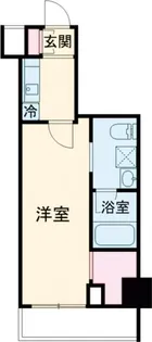 メインステージ三ノ輪WEST【7階】の間取り