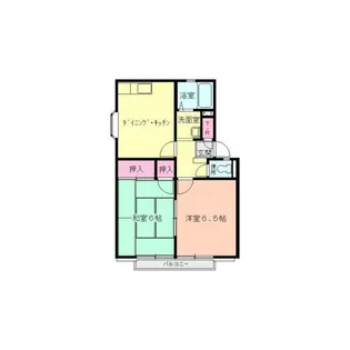 ファーストライフ板戸I【2階】の間取り