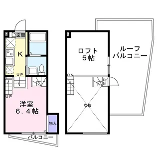 KS新船橋【2階】の間取り