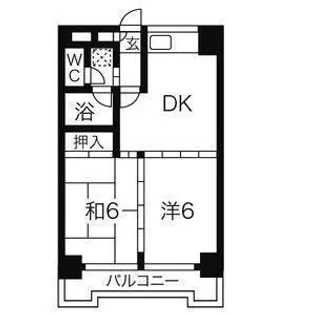 第7銅谷ビル【4階】の間取り