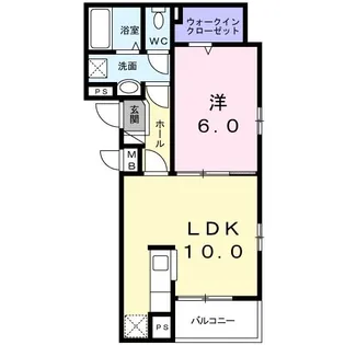 エターナル【2階】の間取り