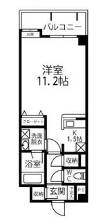 アルバクレスタ城崎【4階】の間取り