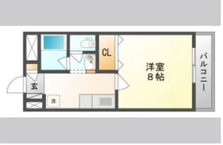 アルペジオ富町【3階】の間取り