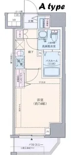 グランドロアール南巽【10階】の間取り