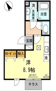 グランアヴァンティII【1階】の間取り