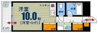 WAKO Ile BLanche【6階】の間取り