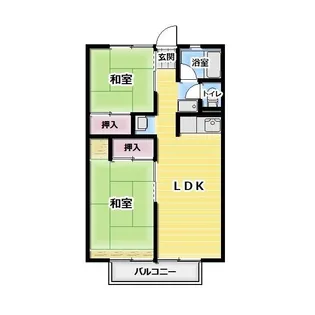 メントモア C【2階】の間取り