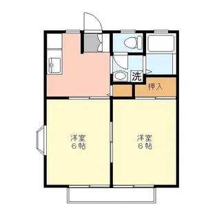 サクラコーポ【1階】の間取り