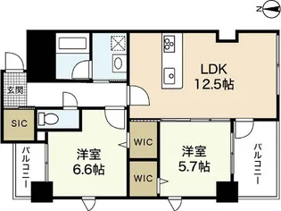 SERENA MRUNOUCHI【4階】の間取り