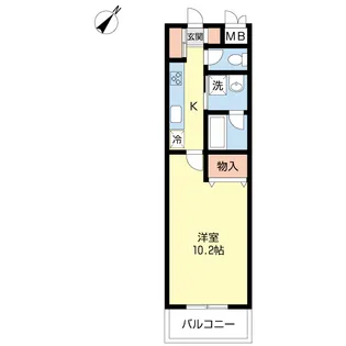ルミエール【2階】の間取り